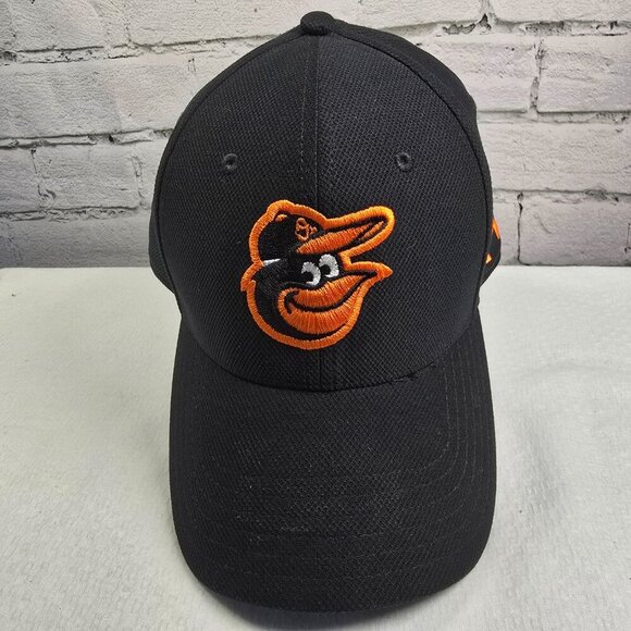 MLB BALTIMORE ORIOLES '47 BLACK HERITAGE CLEAN UP ADJUSTABLE HAT UNDER ARMOUR - Picture 1 of 6